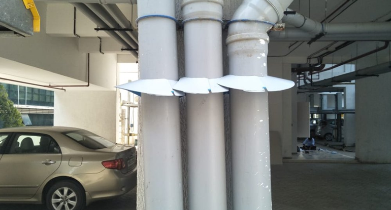 Rat Guard fitting installation